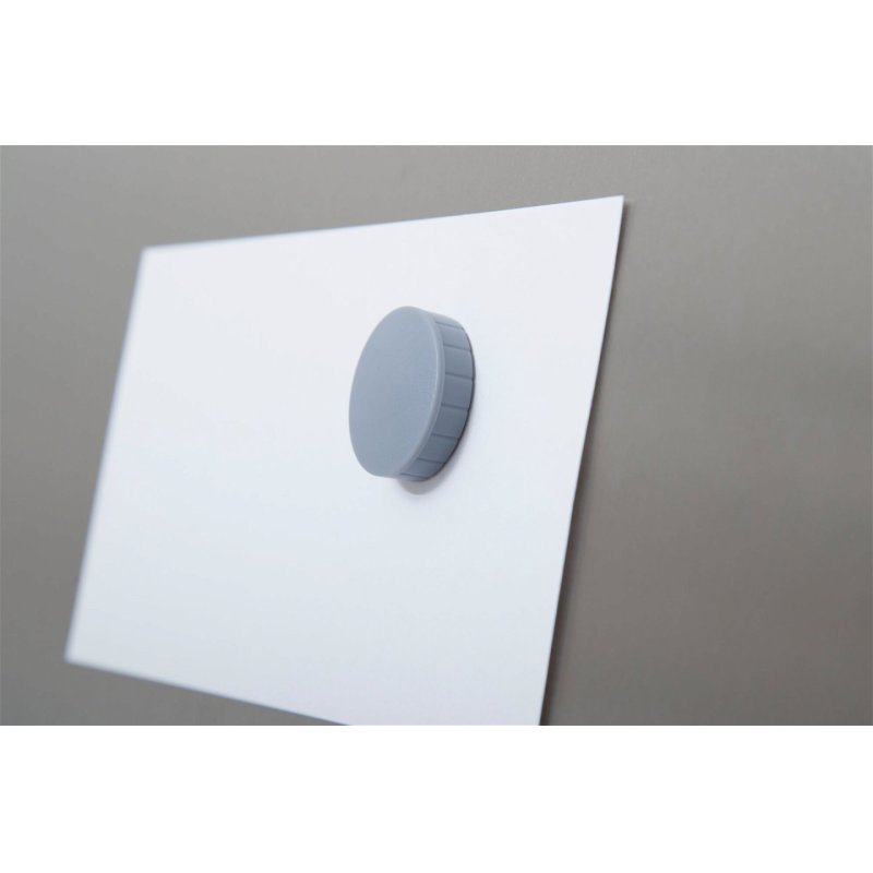 MAUL Solid fridge magnet Plastic Grey 10 pc(s)