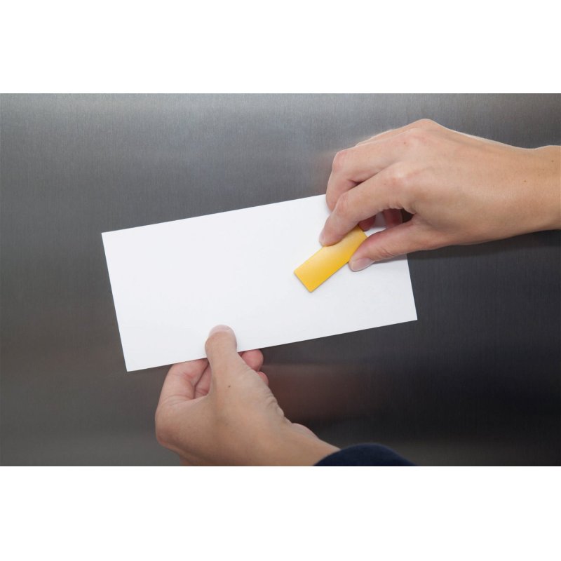 MAUL Solid aimant pour réfrigérateur Plastique Jaune 10 pièce(s)