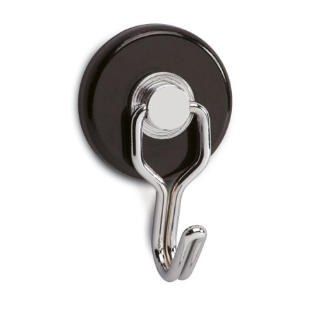 MAUL 6155790 home storage hook Indoor Universal hook Black, Stainless steel 2 pc(s)