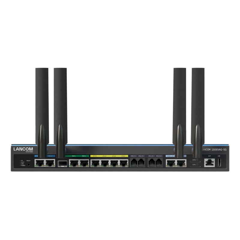 Lancom Router VPN 1936VAG-5G (EU) Multi-WAN SD-WAN VoIP Gateway