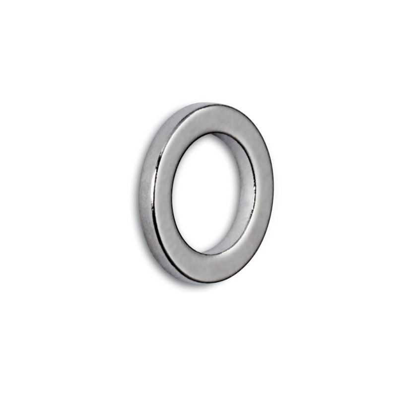 MAUL Aimant néodyme, torique, diamètre: 12 mm, nickel