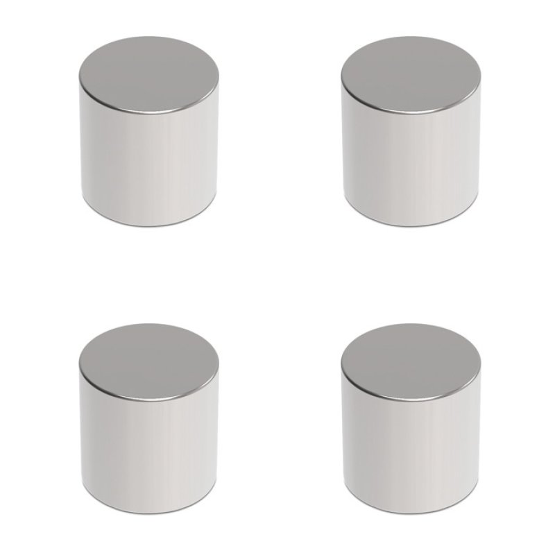 MAUL Aimant torique néodyme, 10 x 10 mm, nickel