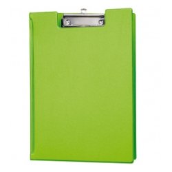 MAUL Porte-bloc à pince, plastifié, A4, vert clair