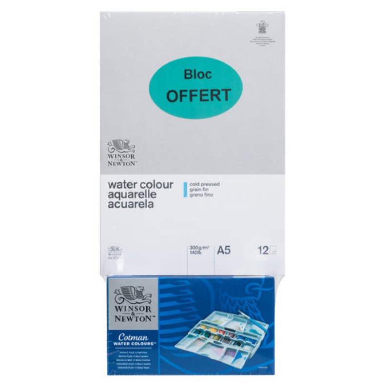 Winsor & Newton COTMAN WATER COLOURS POCKET PLUS