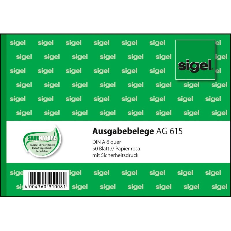 Sigel AG615 business form