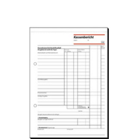 sigel Formularbuch "Kassenbericht/Bestandsrechnung", A5