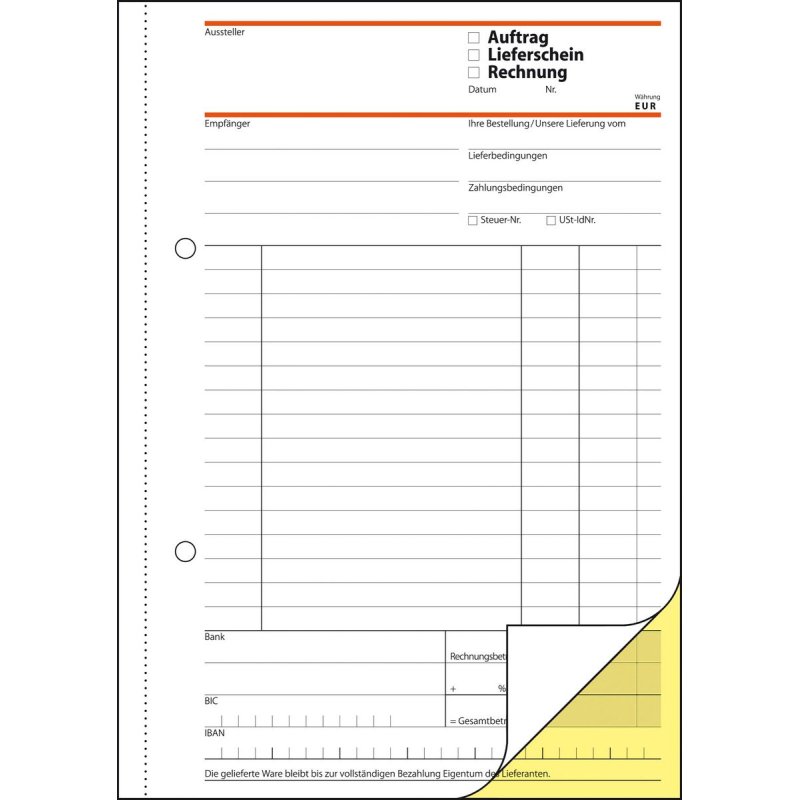 Sigel SD017 business form