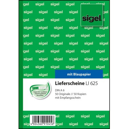 Sigel LI625 business form