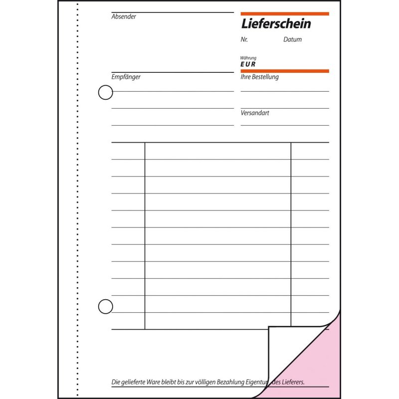 Sigel LI625 business form
