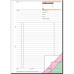 sigel Formularbuch "Lieferschein mit Empfangsschein", A6, SD