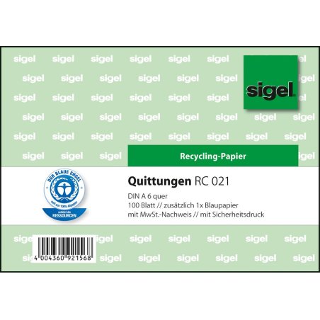 Sigel RC021 business form