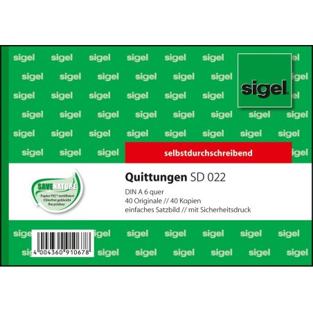 Sigel SD022 formulaire commercial