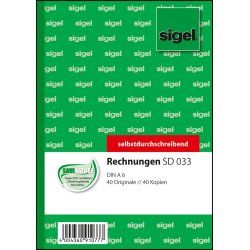Sigel SD033 formulaire commercial
