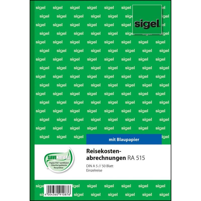Sigel RA515 formulaire commercial