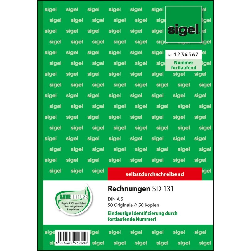 Sigel SD131 business form