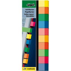 Sigel HN682 self-adhesive label Blue, Green, Orange, Pink, Red, Yellow 500 pc(s)
