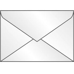 Sigel DU030 envelope C6 (114 x 162 mm) Transparent 25 pc(s)