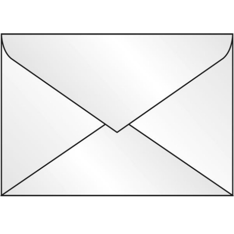 sigel Enveloppe, C6, tranparent, gommé, 100 g/m2