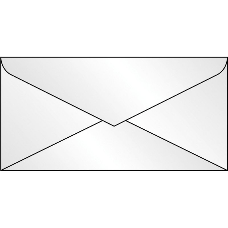 sigel Enveloppe, transparent, gommé, DL, 100 g/m2