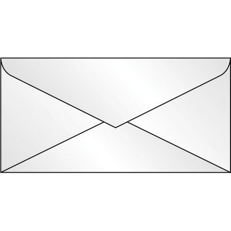 sigel Enveloppe, transparent, gommé, DL, 100 g/m2