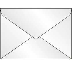 sigel Enveloppe, C5, transparent, gommé, 100 g/m2