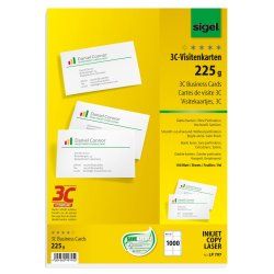 Sigel LP797 business card Laser/Inkjet White