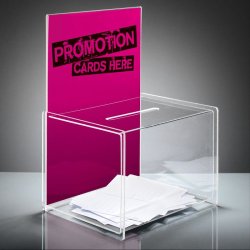 sigel Urne pour actions promotionnelles, en acrylique