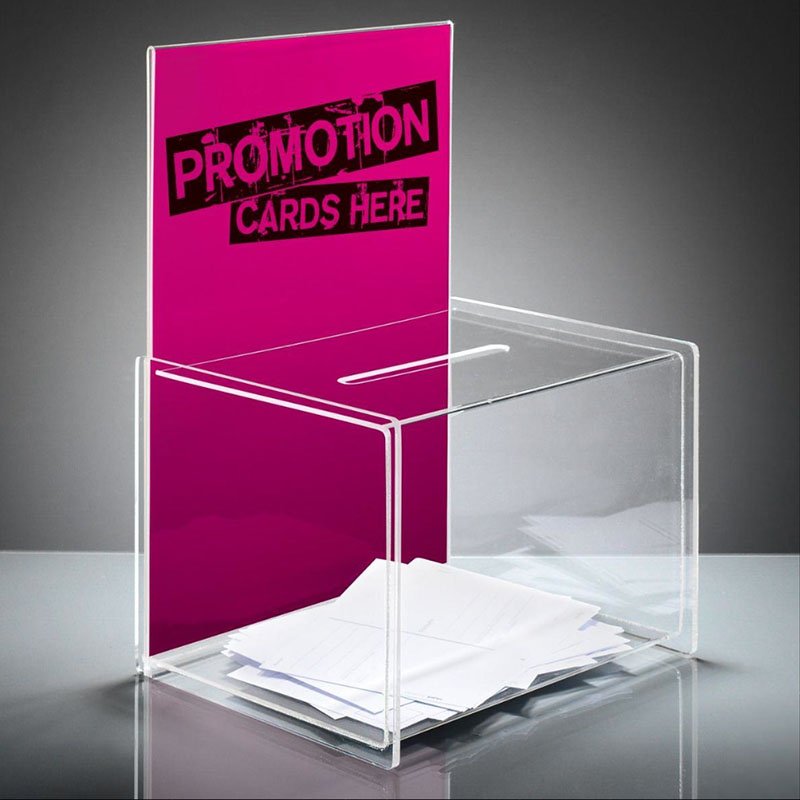 sigel Urne pour actions promotionnelles, en acrylique