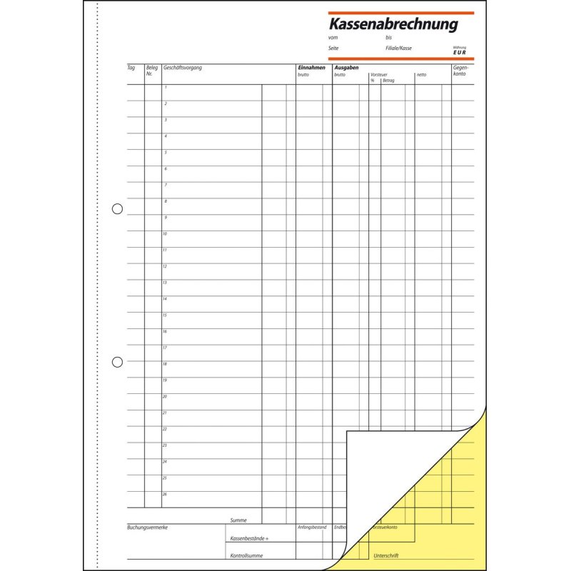 Sigel KG428 business form