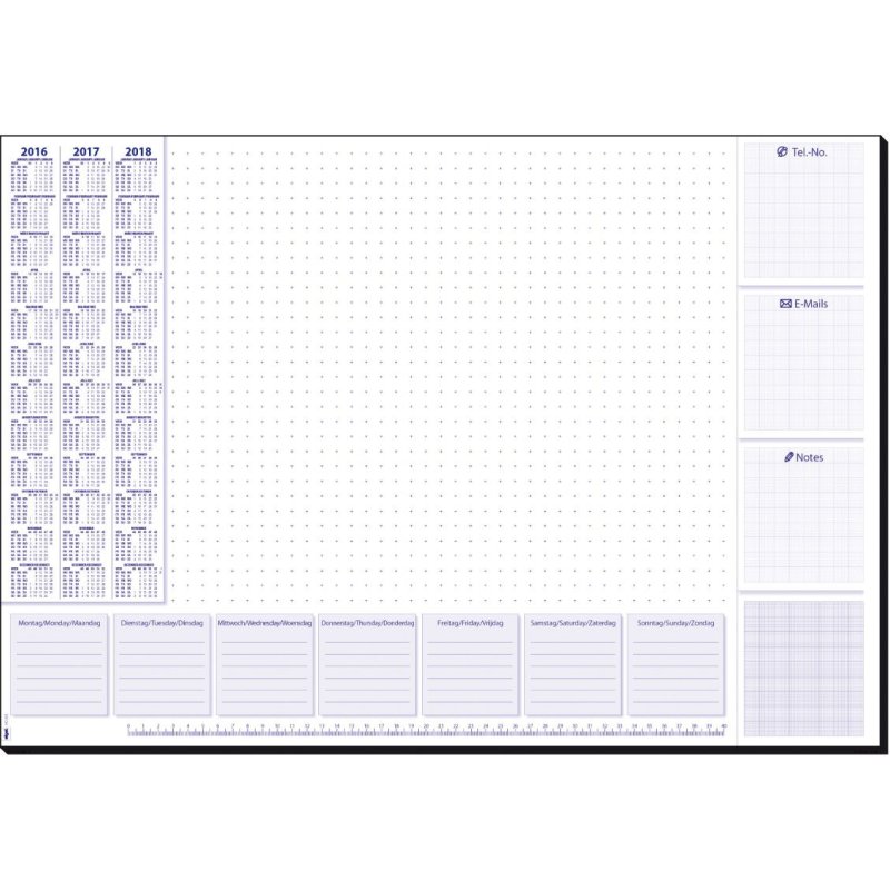 Sigel HO355 desk pad Paper Multicolour