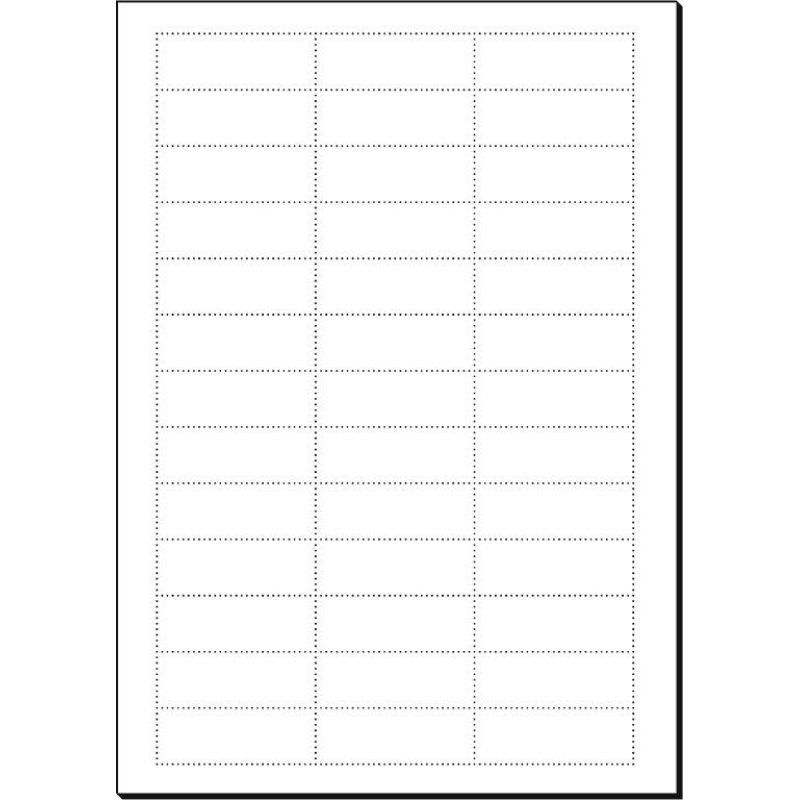 Sigel LP720 étiquette non-adhésive 156 pièce(s) Blanc Rectangle