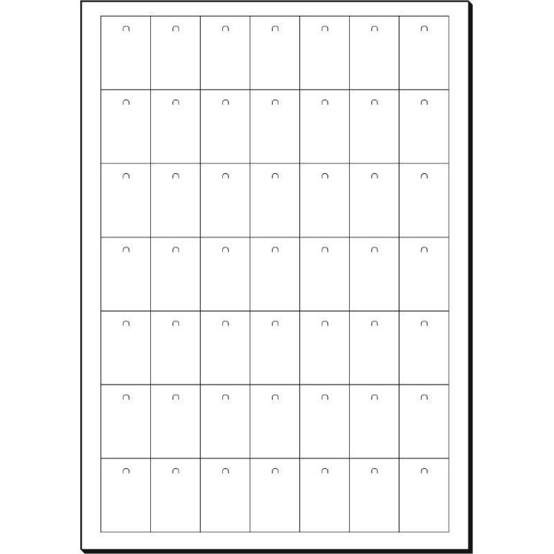 Sigel LP715 printer label White Non-adhesive printer label