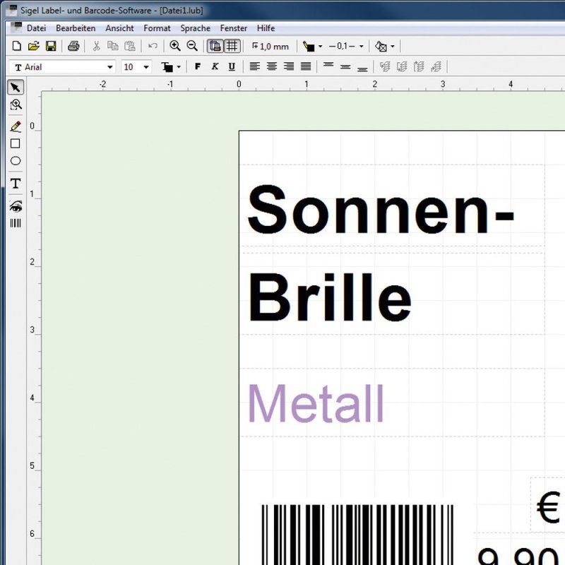 sigel Etiquette à trou, 27 x 40 mm (A4), 200 g/m2, blanc