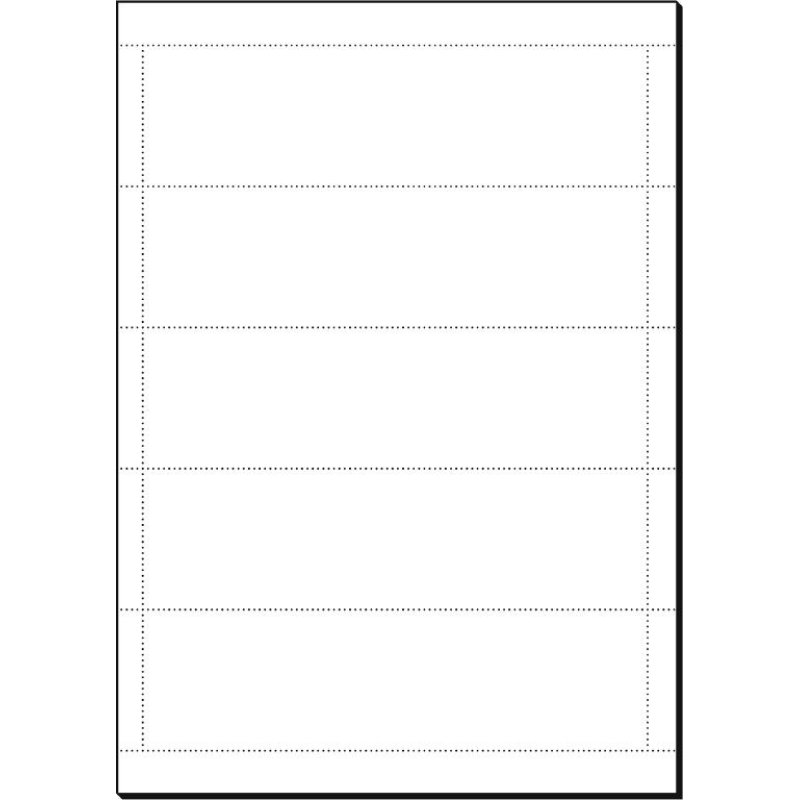 sigel Etiquette PC pour classeur, dos large, 53 x 190 mm