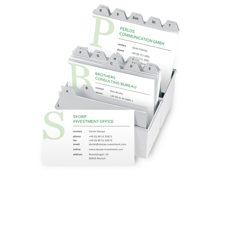 sigel Fiches bristol, A7 (A4), 185 g/m2, microperforation