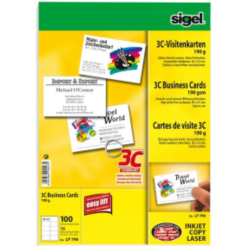 Sigel LP790 business card 100 pc(s)