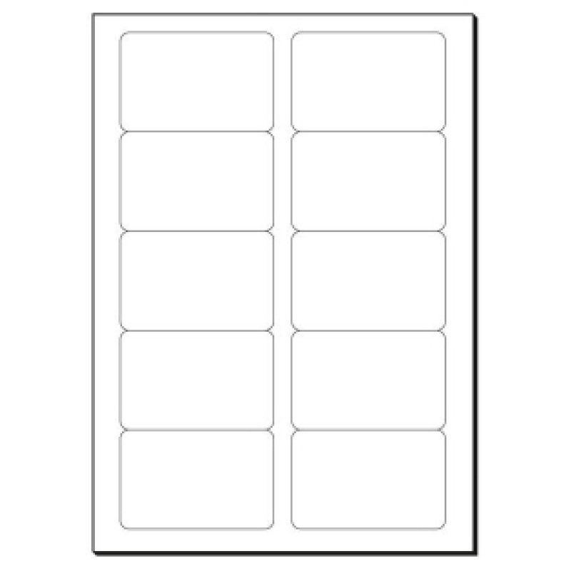 sigel Cartes de visite 3C, 85 x 55 mm, 225 g/m2, extra blanc