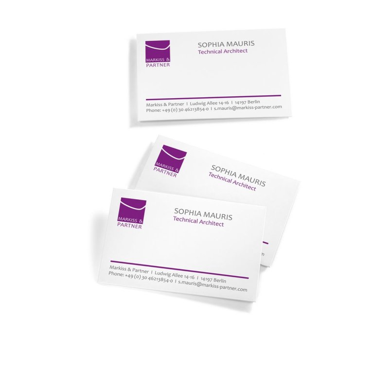 Sigel DP839 business card Laser/Inkjet White