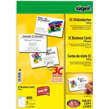 Sigel LP791 business card 400 pc(s)