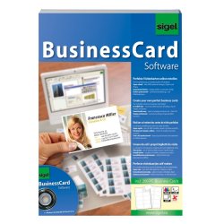 sigel Logiciel BusinessCard, pour cartes de visite
