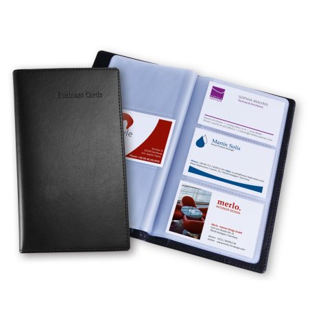 Sigel VZ171 rangement de cartes de visites Plastique Noir