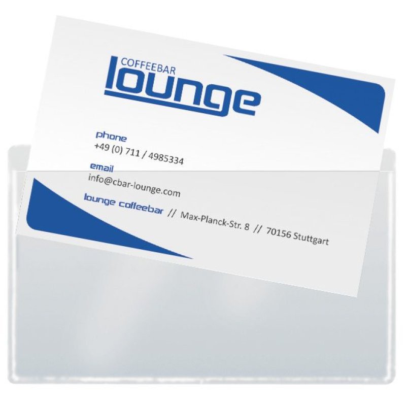 Sigel VZ115 porte-carte Transparent