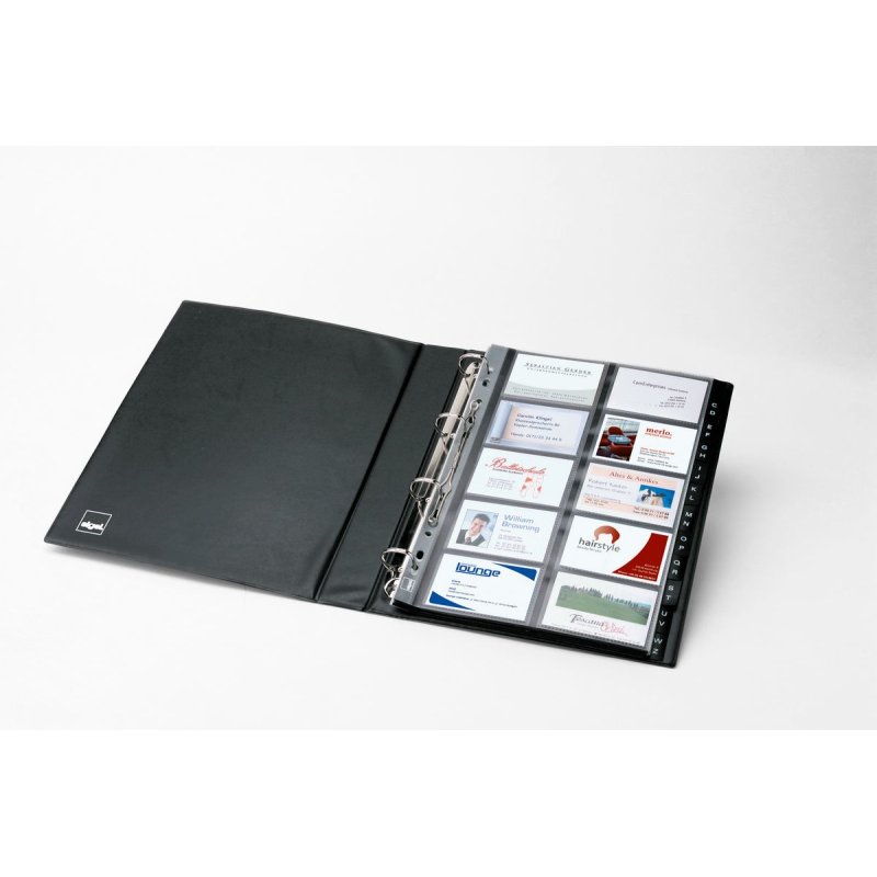 Sigel VZ301 business card holder Plastic Black
