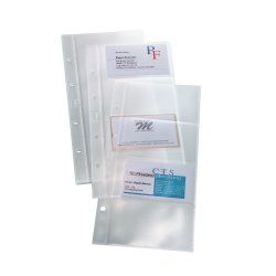 Sigel VZ350 porte cartes de visite 80 pochettes