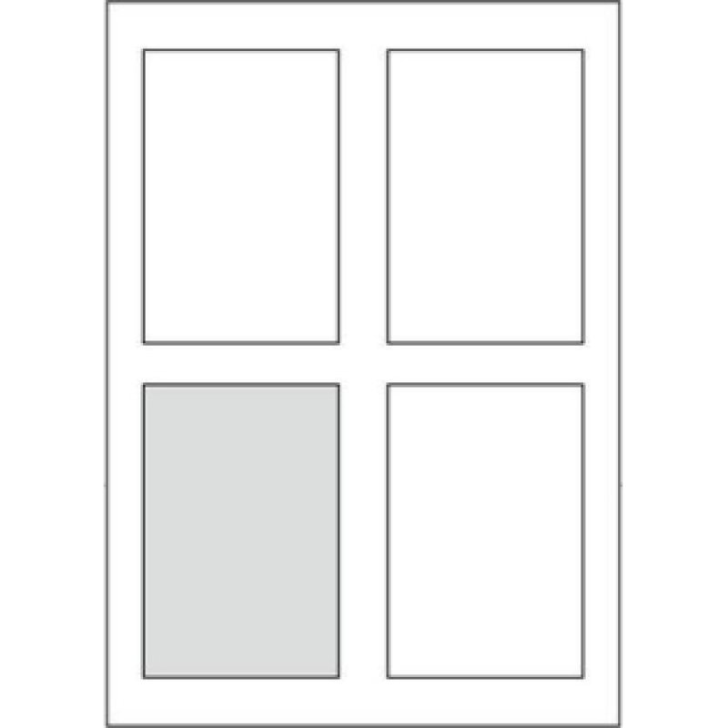 Sigel DE160 self-adhesive label White 20 pc(s)