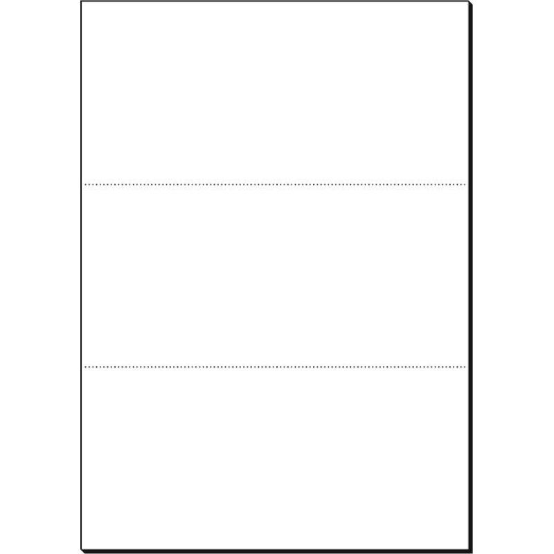 sigel cartes de correspondance PC, format DL, 185g/m2, blanc