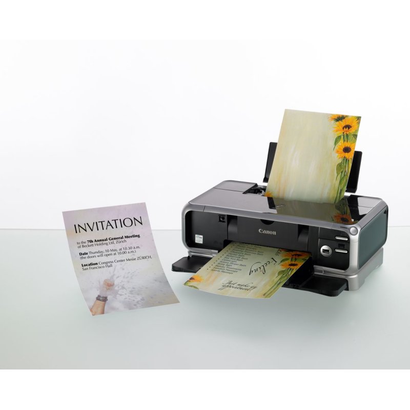 sigel Papier à motif, A4, 90 g/m2, motif "Sunflower"