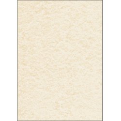 sigel Papier structuré, A4, 90 g/m2, Perga champagne
