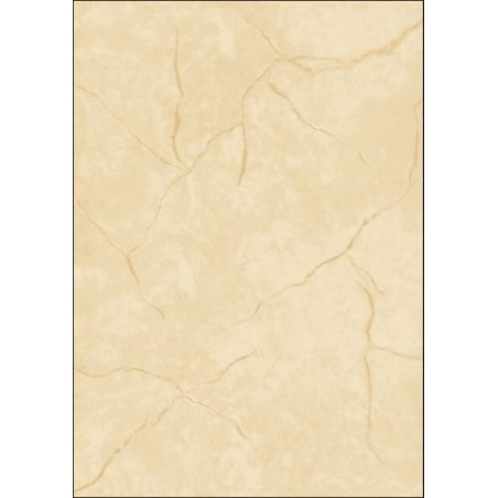 sigel Papier structuré, A4, 200 g/m2, papier fin, beige