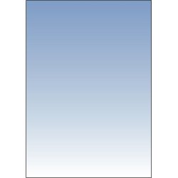 sigel Papier design, A4, 90 g/m2, dégradé bleu